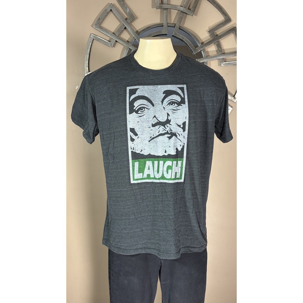 Billy Murray "Laugh" Design T-shirt Size XL gray Chive Tees Brand